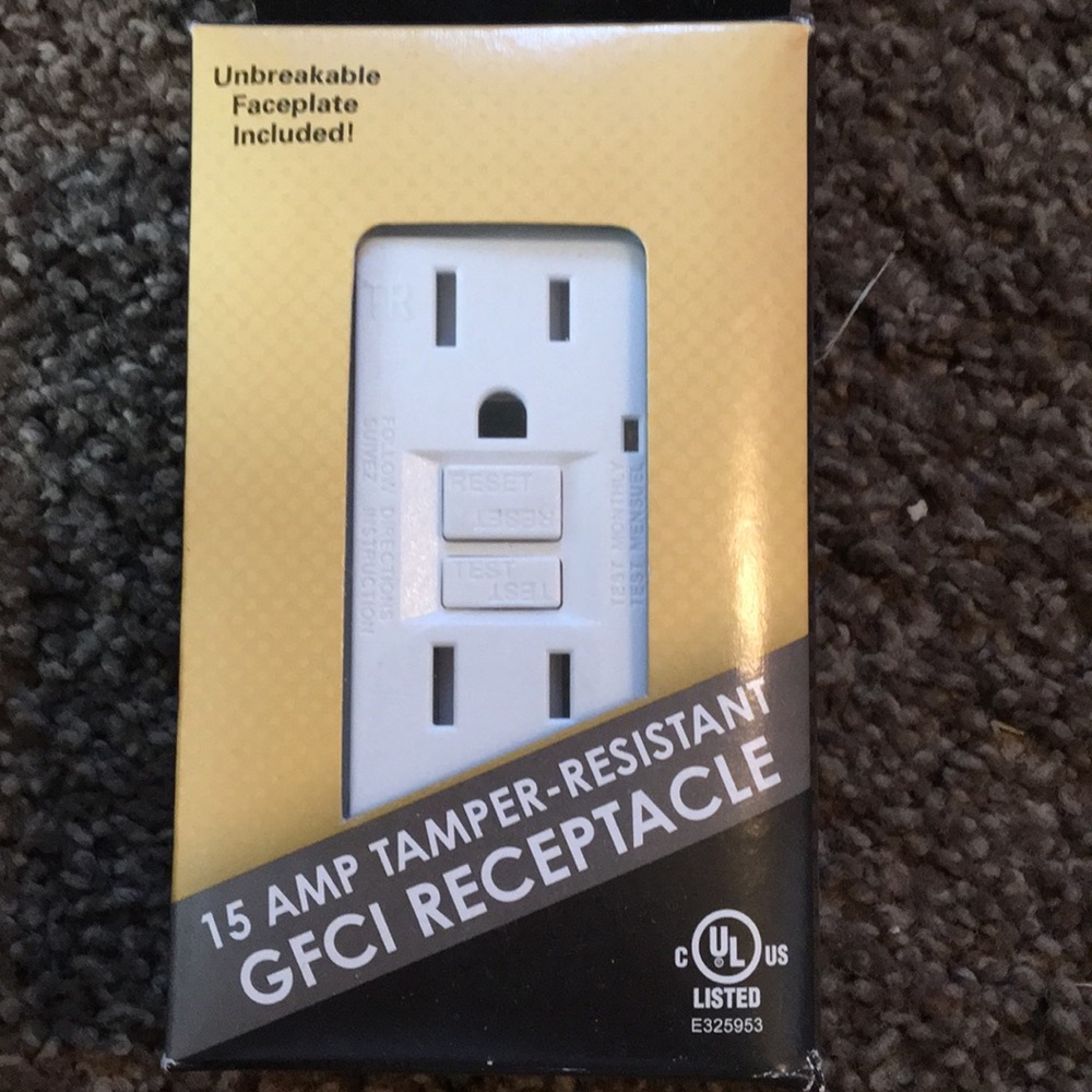 GFCI receptacles